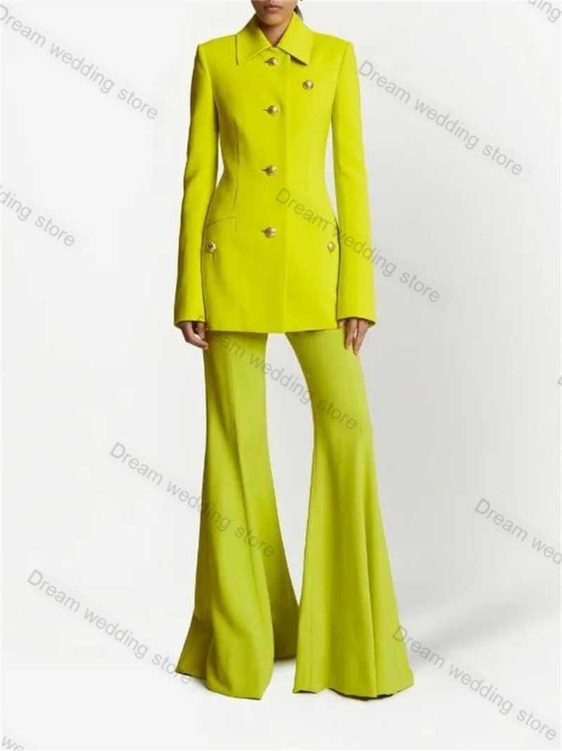 Women Formal Wear Tailor - Pamuk kadın takım elbise pantolon seti