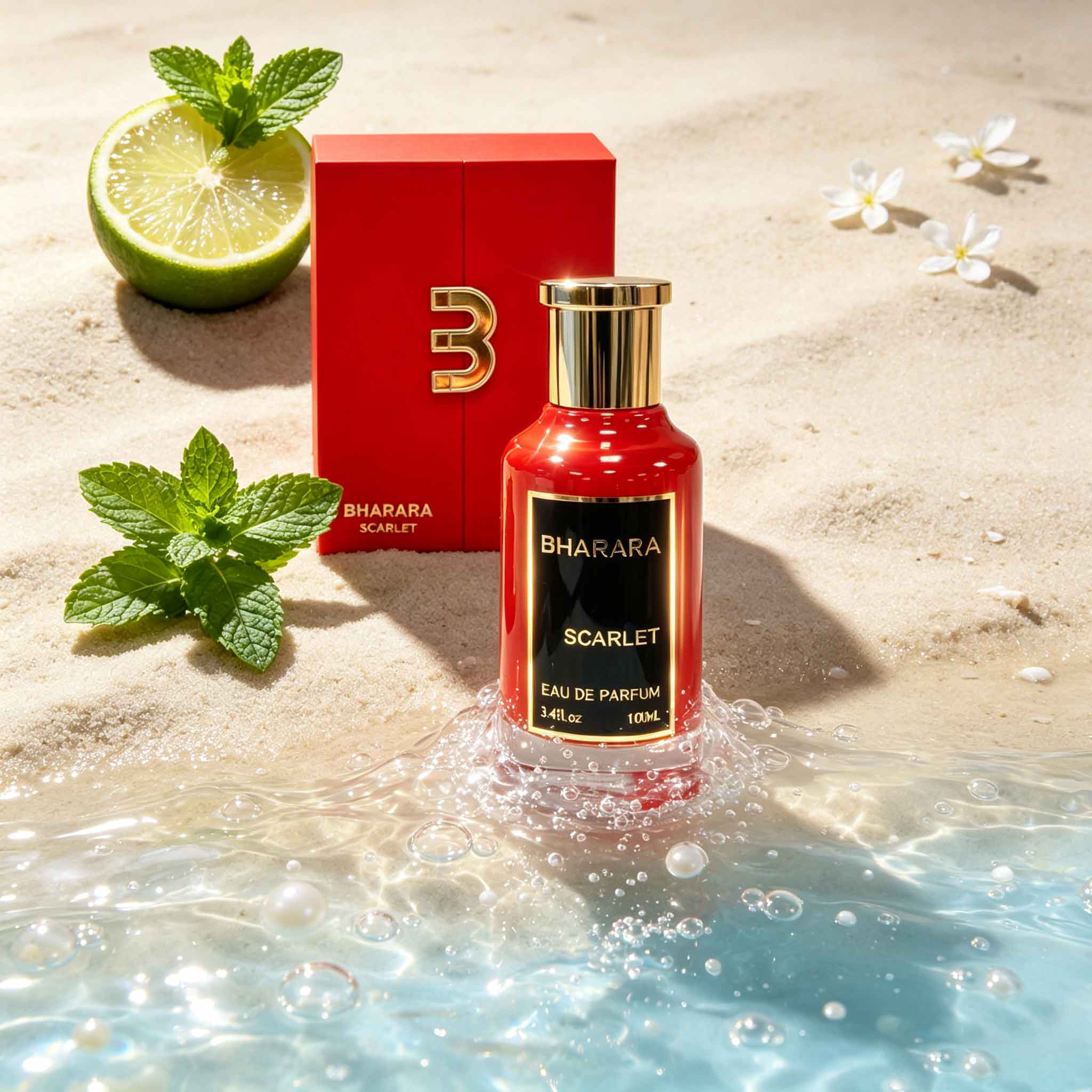 Women'S Red Formal Wear - Bharara Scarlet Eau De Parfum Büyüleyici