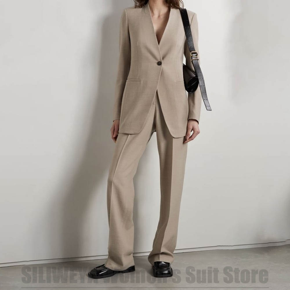 Women Formal Wear Tailor - Kadın Takım Elbise Modası V Yaka