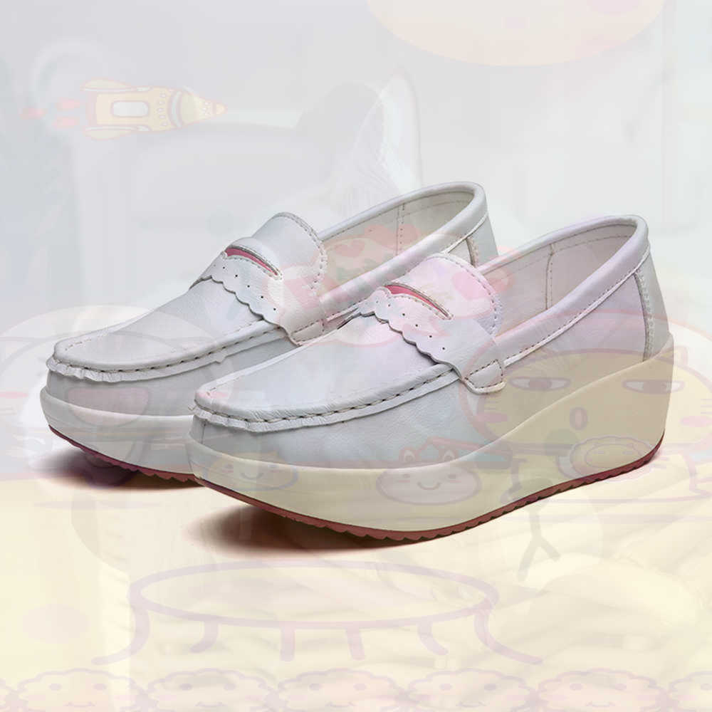 Women Formal Wear Footwear - Platform Kış Pembe Spor Ayakkabı Tenis