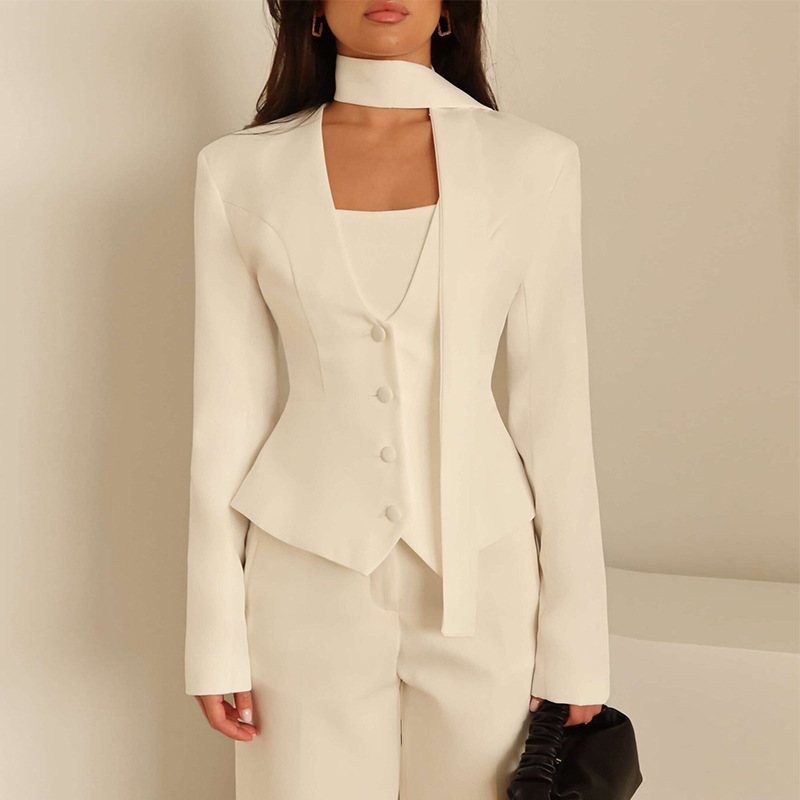 Women'S Formal Wear Wedding Guest - Sonbahar Kadın Takımı 1 Parça Kısa