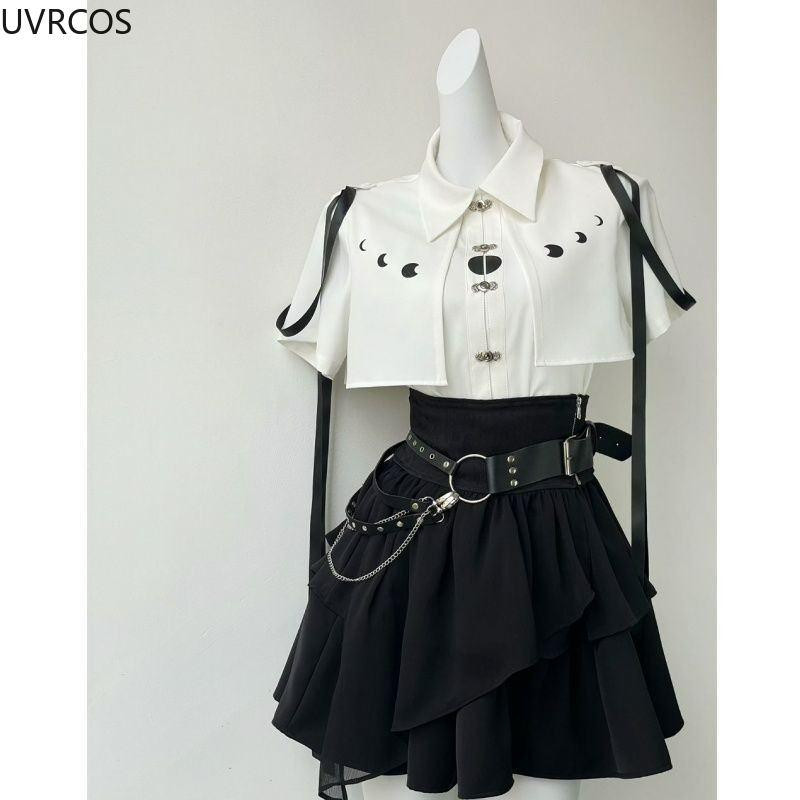 Y2k Estetik Lolita Tarzı 2 Par - Japanese Women Formal Wear incelemesi ve fiyatı