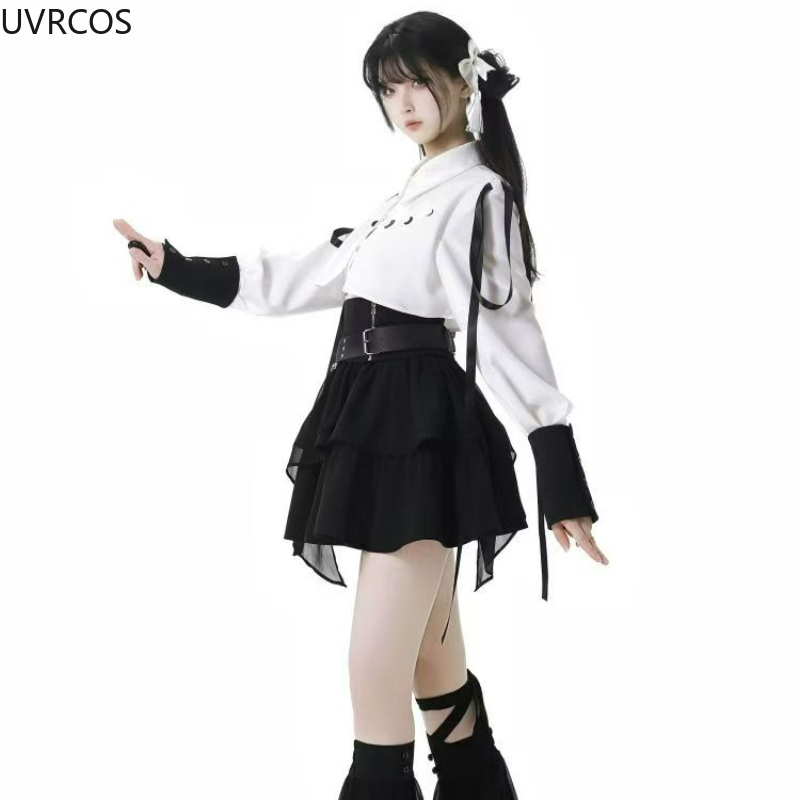 Y2k Estetik Lolita Tarzı 2 Par - Japanese Women Formal Wear incelemesi ve fiyatı