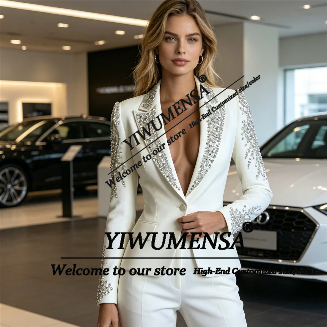 Lüks Kadın Takım Elbise 2 Parç - Women Formal Wear With Blazer incelemesi ve fiyatı