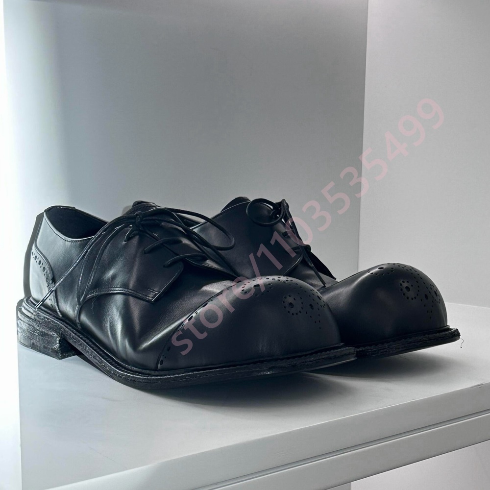 Vintage 2026 Siyah Deri Derby  - Formal Women Daily Wear Shoes incelemesi ve fiyatı