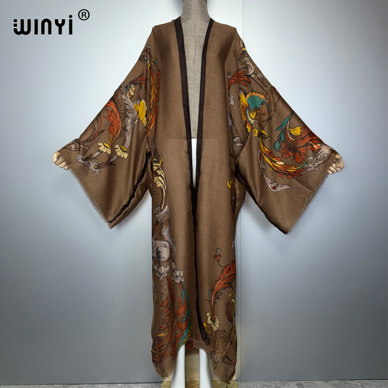 WINYI Afrika bohem kimono maks - Young Women'S Formal Wear incelemesi ve fiyatı