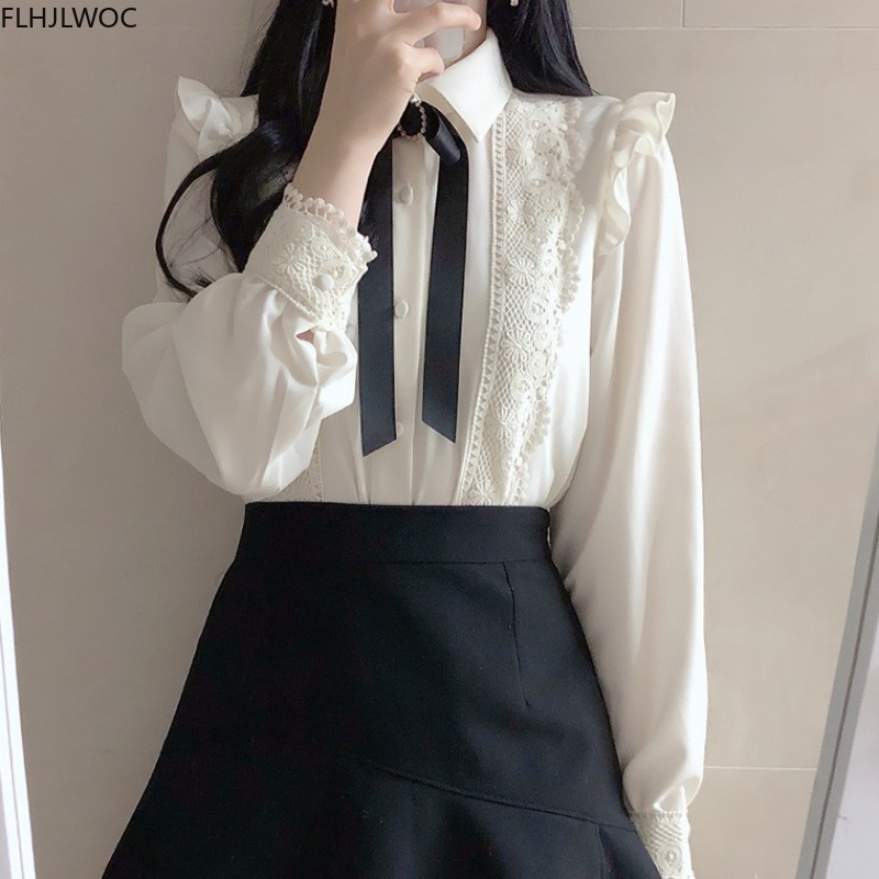 Ruffled Sonbahar Bahar Temel O - Women Formal Wear White Shirt incelemesi ve fiyatı