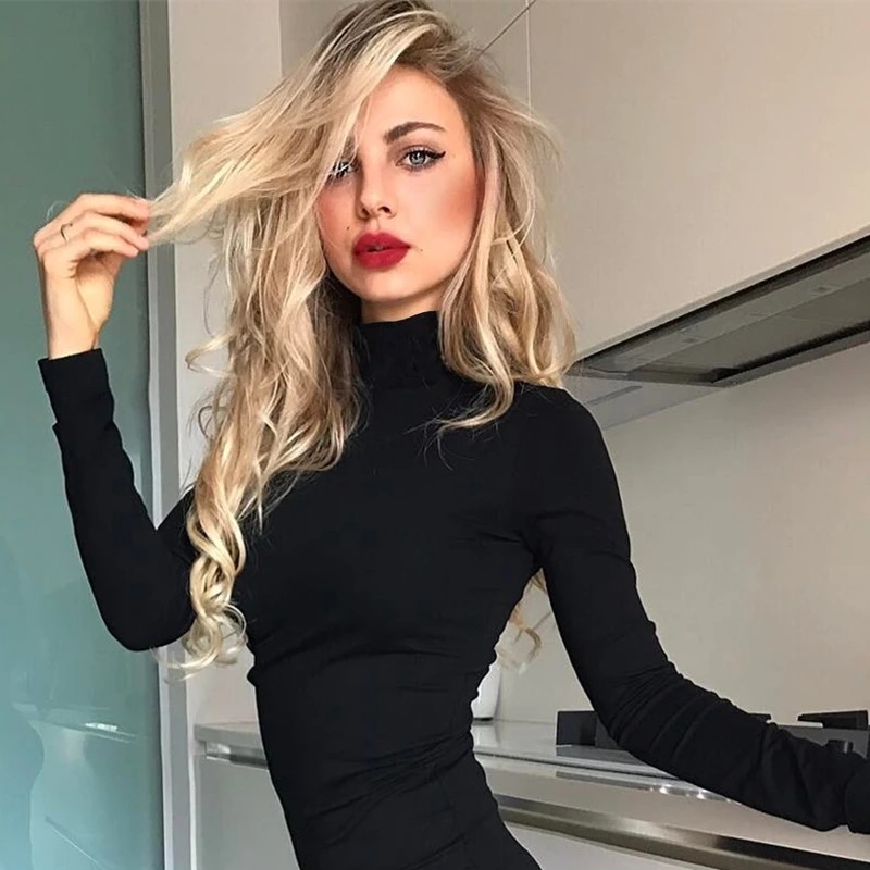 Balıkçı Yaka Kadın Uzun Kollu  - Turtleneck Bodysuit Office incelemesi ve fiyatı