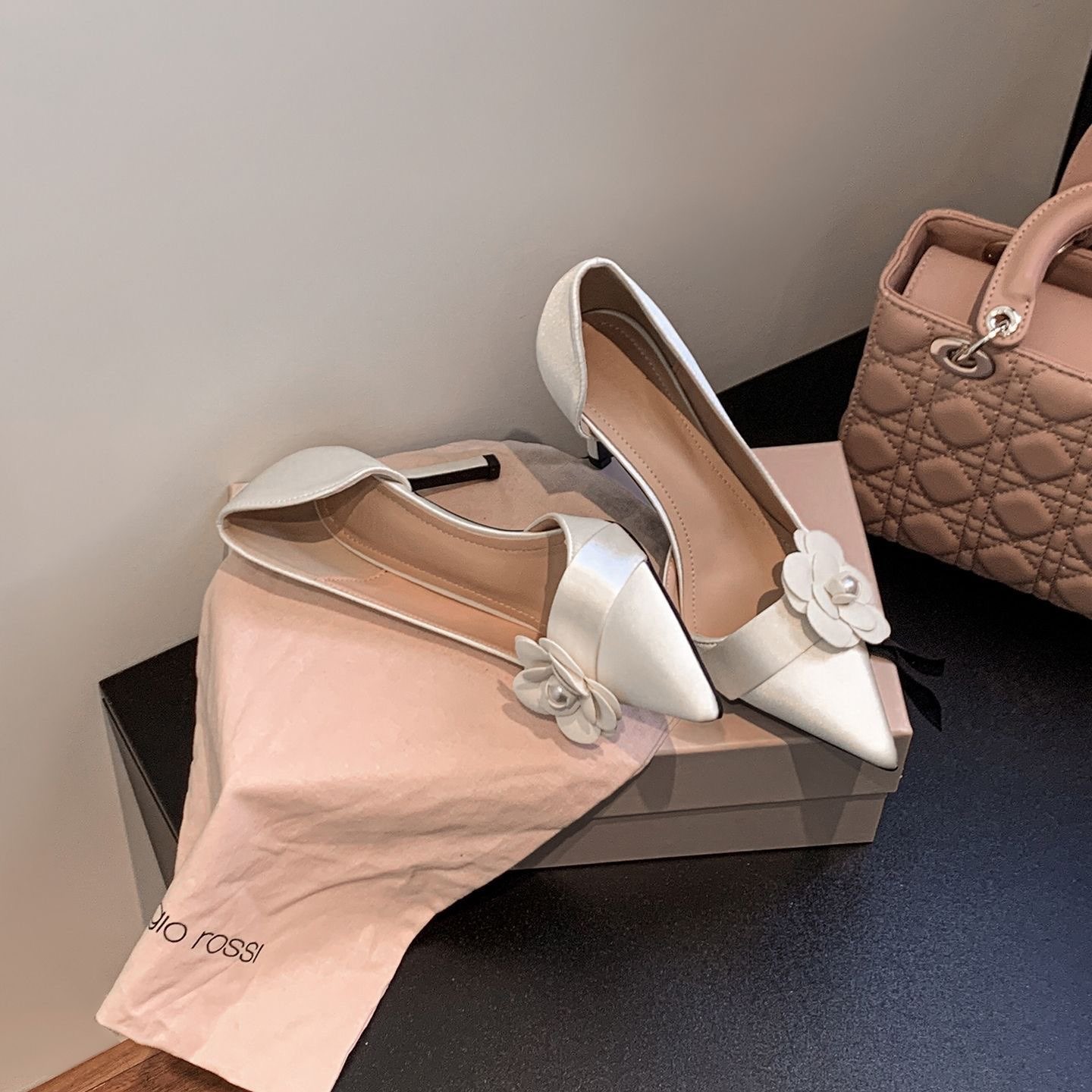 Saten Sivri Burun Stiletto Top - Women Formal Wear Footwear incelemesi ve fiyatı