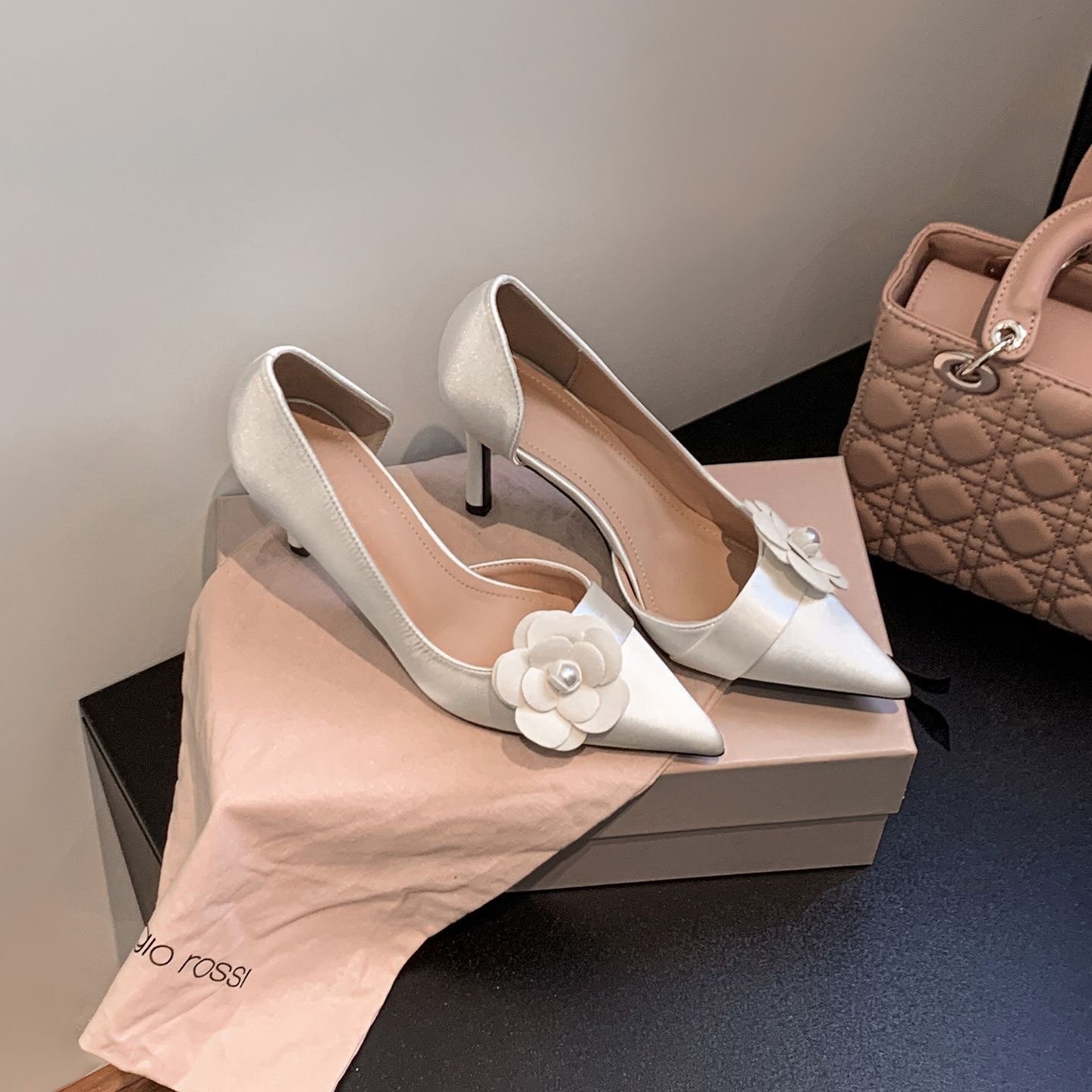 Saten Sivri Burun Stiletto Top - Women Formal Wear Footwear incelemesi ve fiyatı