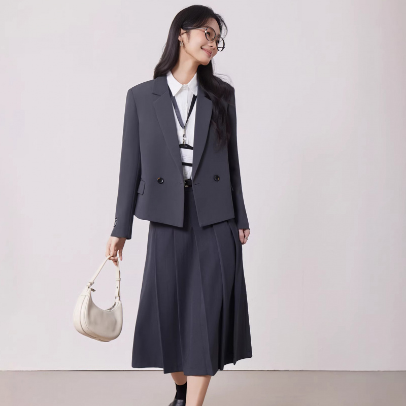 Bahar ve sonbahar için gri kad - Women'S Formal Wear Petite incelemesi ve fiyatı
