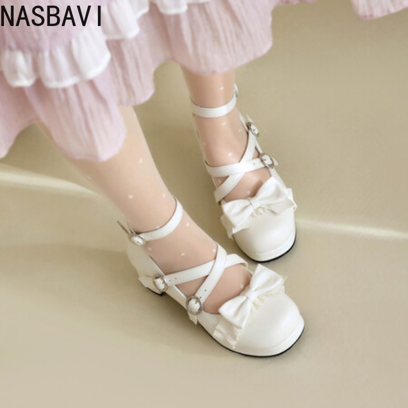 NASBAVI kadın Lolitas Mary Jan - Women Formal Office Wear Tops incelemesi ve fiyatı