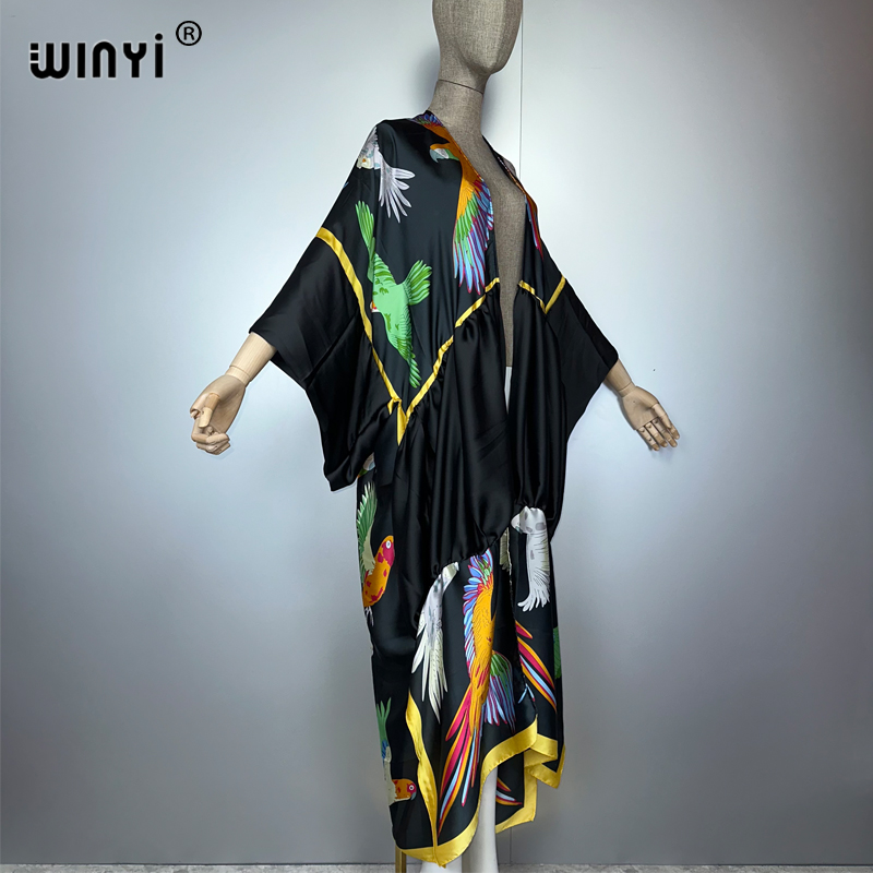 WINYI baskılı bohem kimono mak - Young Women'S Formal Wear incelemesi ve fiyatı
