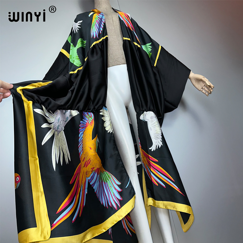 WINYI baskılı bohem kimono mak - Young Women'S Formal Wear incelemesi ve fiyatı
