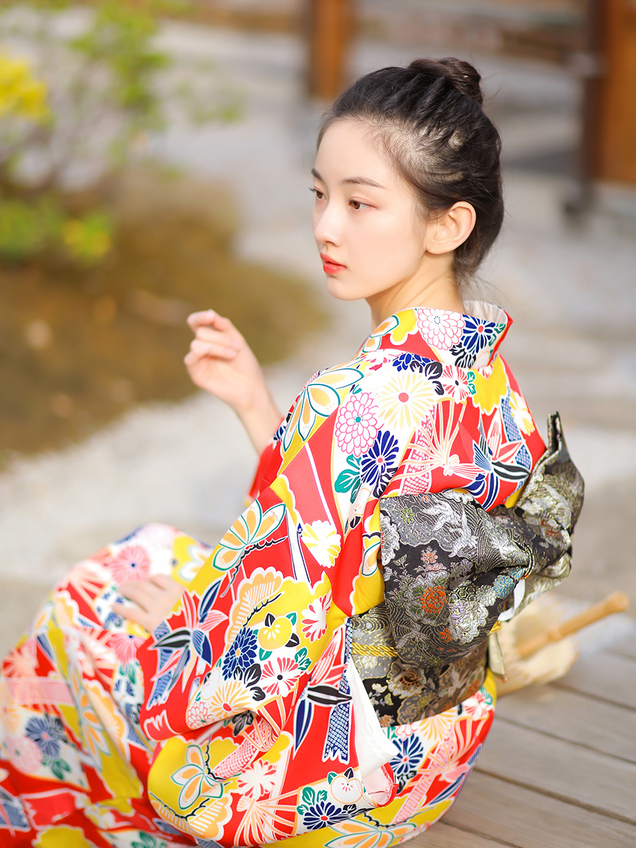 Kadın Japon Geleneksel Kimono  - Japanese Women Formal Wear incelemesi ve fiyatı