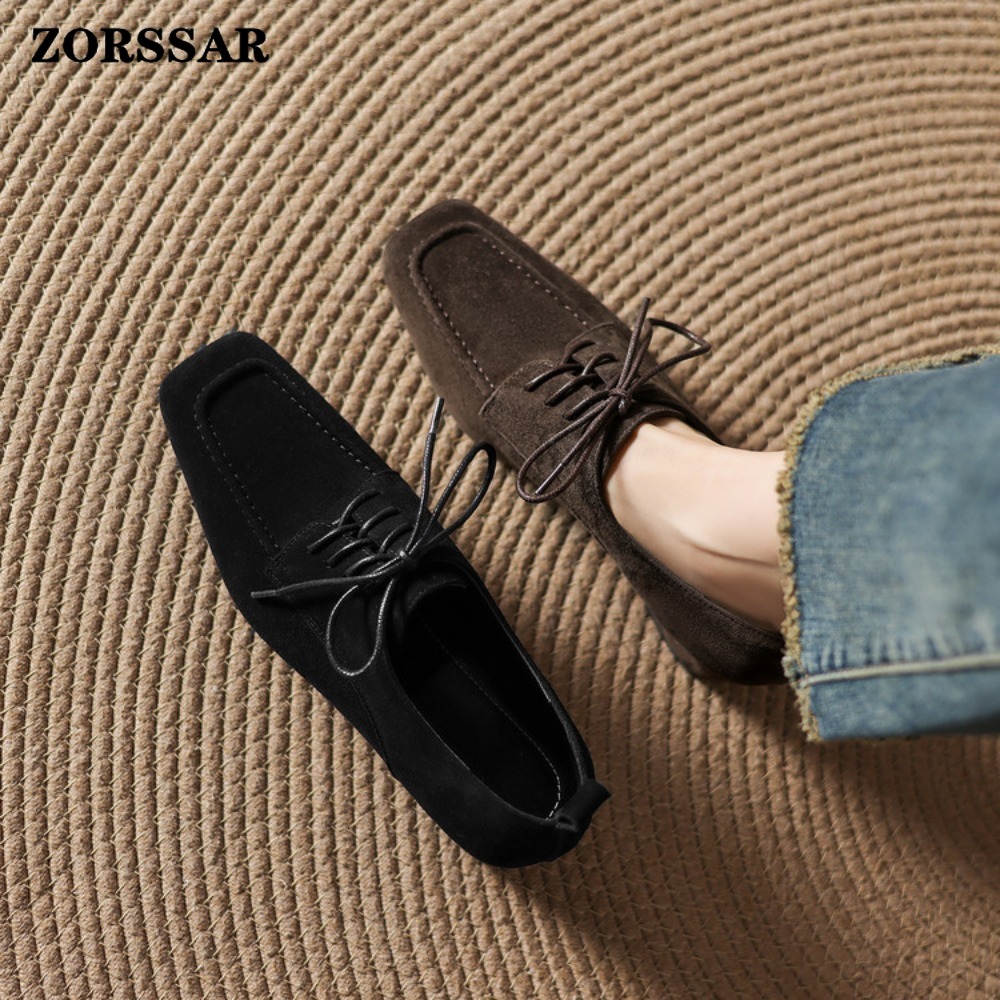 Kadın Kahverengi Süet Kare Bur - Formal Women Daily Wear Shoes incelemesi ve fiyatı