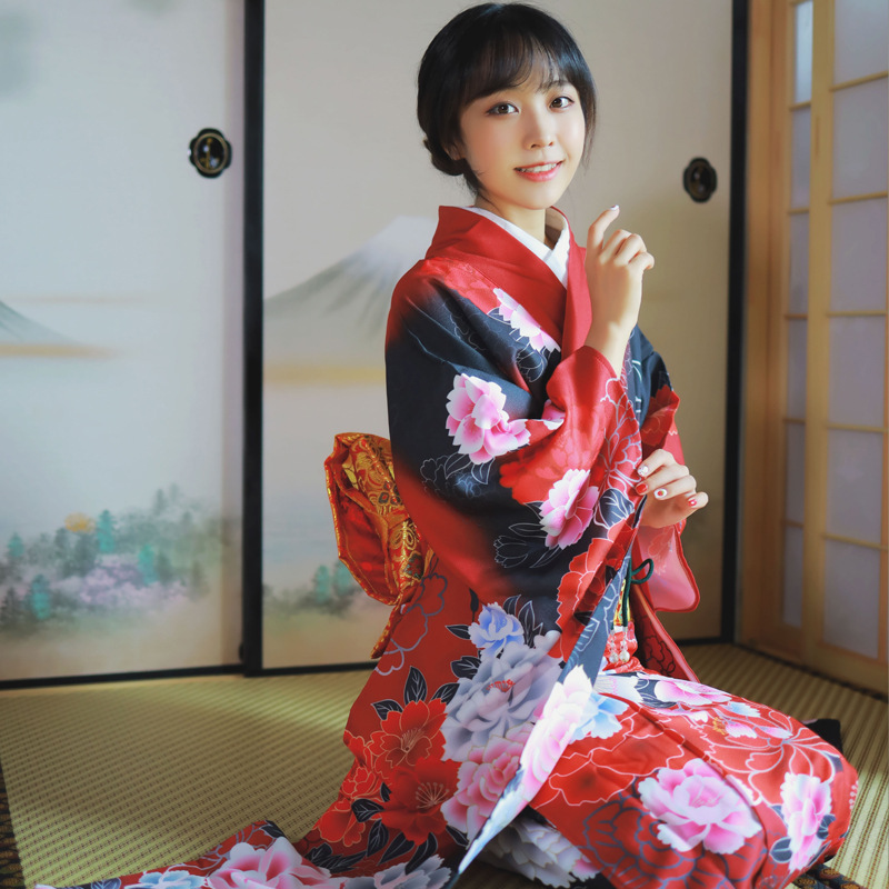 Kadın Japon Kimonosu Resmi Giy - Japanese Women Formal Wear incelemesi ve fiyatı