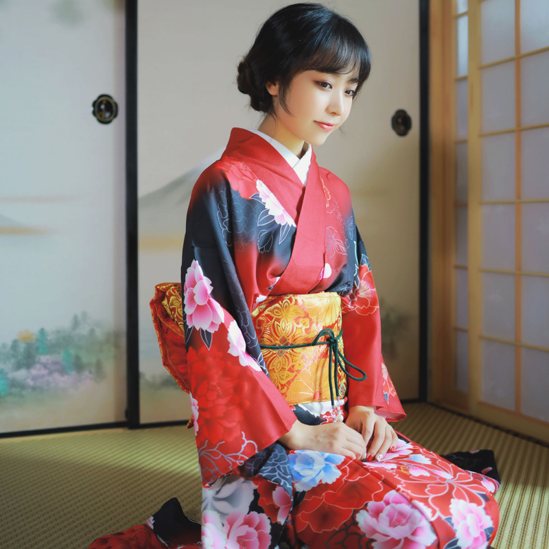 Kadın Japon Kimonosu Resmi Giy - Japanese Women Formal Wear incelemesi ve fiyatı