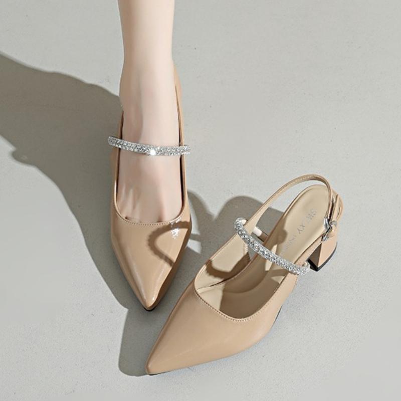 Kadınlar için Kare Burunlu, Ta - Formal Women Daily Wear Shoes incelemesi ve fiyatı