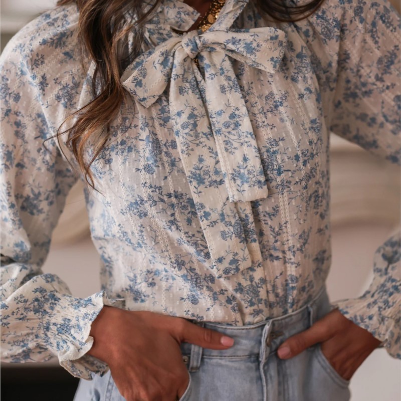 Kadın Giyim Yay Moda Baskılı Ç - Women Formal Office Wear Tops incelemesi ve fiyatı