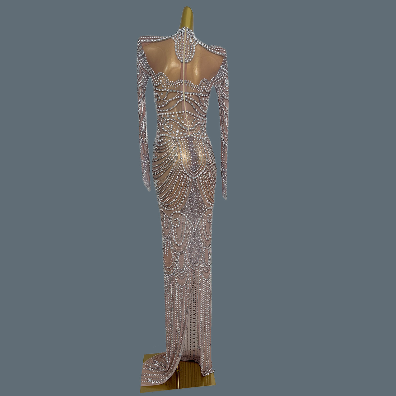 Lüks Gelinlik Işıltılı Kristal - Women'S Red Formal Wear incelemesi ve fiyatı