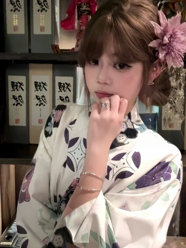 Kadınlar için Geleneksel Mor K - Japanese Women Formal Wear incelemesi ve fiyatı
