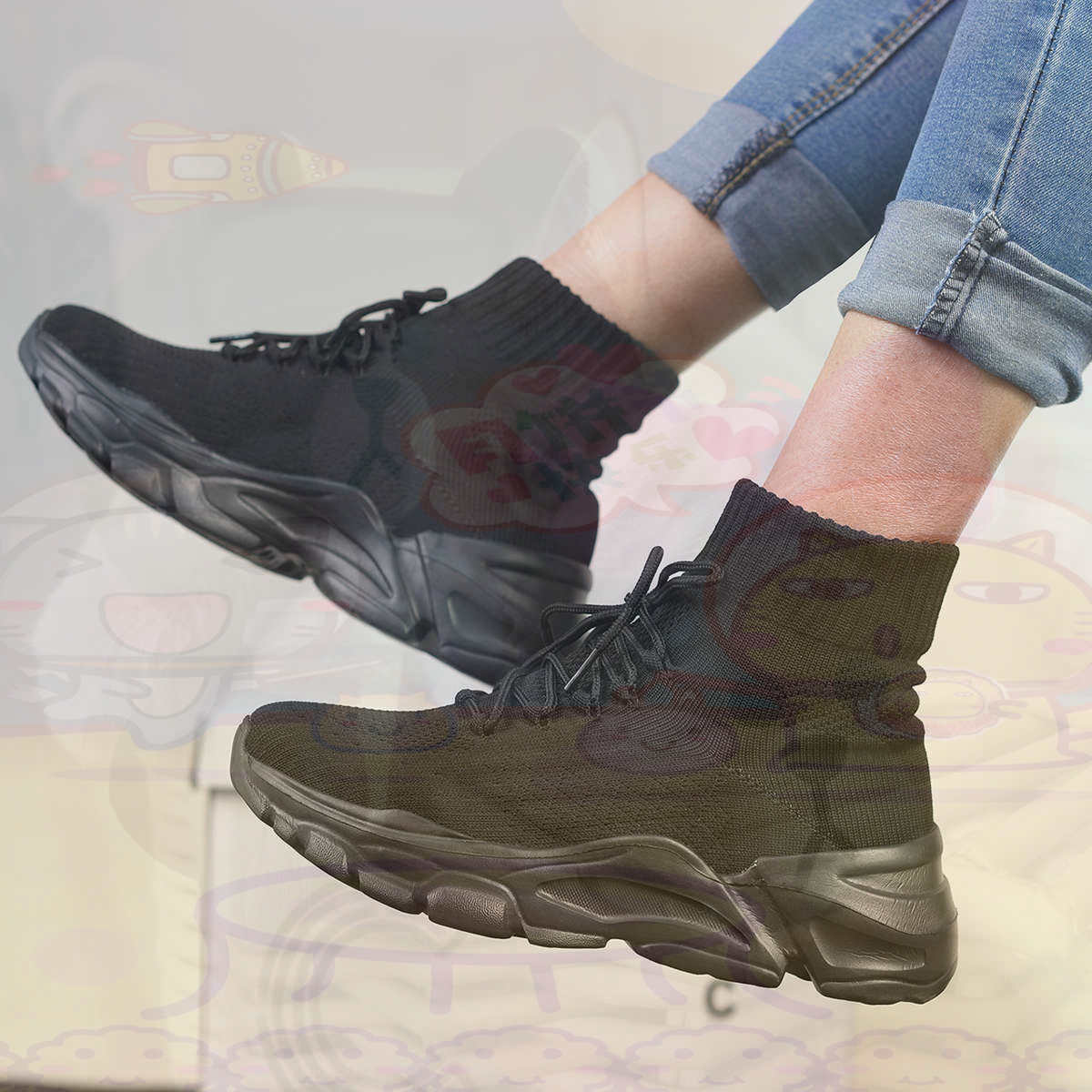 Yüksekliği Artırır Sümer Baske - Formal Women Daily Wear Shoes incelemesi ve fiyatı